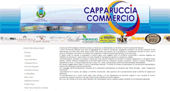 Desktop Screenshot of capparucciacommercio.ponzanodifermo.org